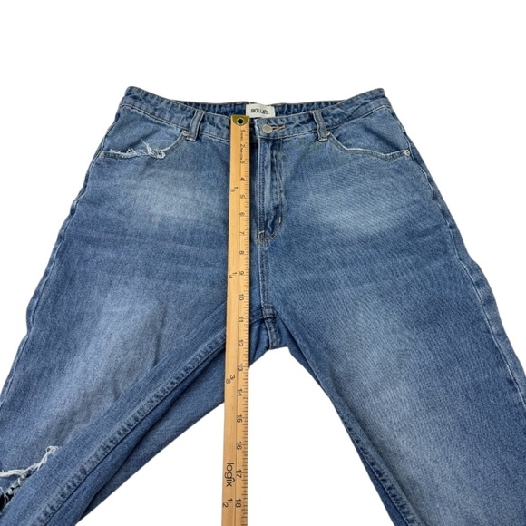 Rollas Classic Loose Fit Ripped Boyfriend Jeans - Picture 12 of 13